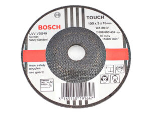 ||6040070042-BOSCH-1p Inox 4in Flexible Bosch Grinding Disc 100x2.5x16mm 2608600434 