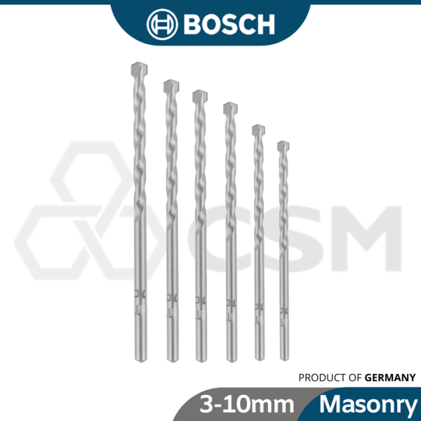 6050030072 BOSCH CYL-2 Mansory Drill Bit [3-10mm] (4)