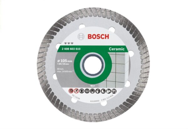 8050070186-BOSCH-4in-105mm Tile Marble Bosch Diamond Disc 2608603610 ||||||