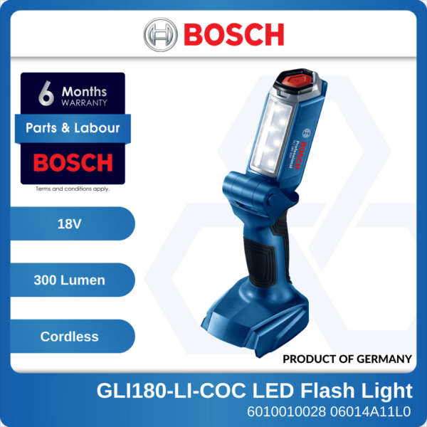 6010010028-Solo-GLI180-LI-COC-Bosch-Cordless-LED-Flash-Light-300minAH-06014A11L0