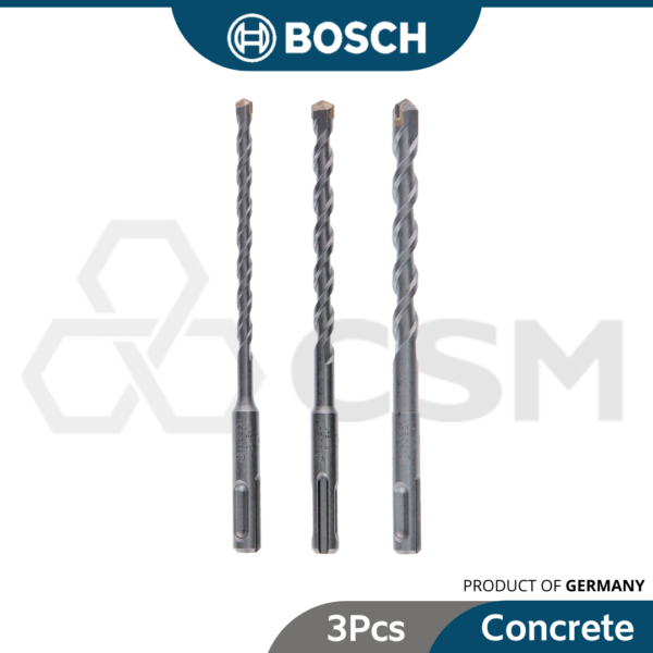 6050050381 3p 6810mm Bosch SDS+ Concrete Drill Bit Set 2608579118 (2)
