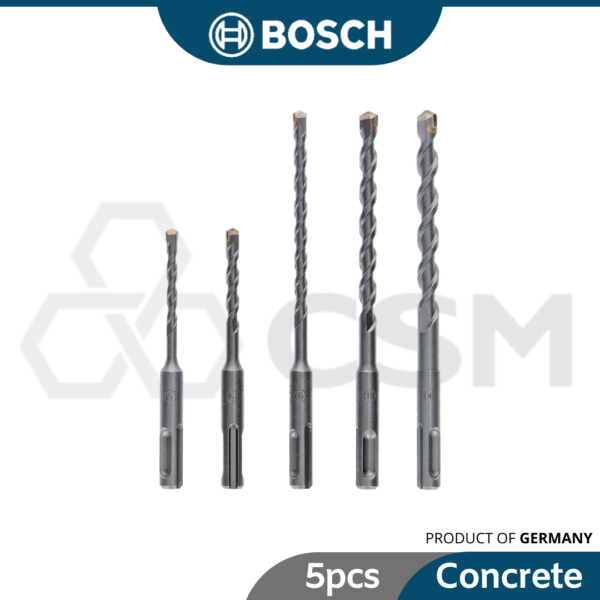 6050050382 5p 566810mm Bosch SDS+ Concrete Drill Bit Set 2608579119