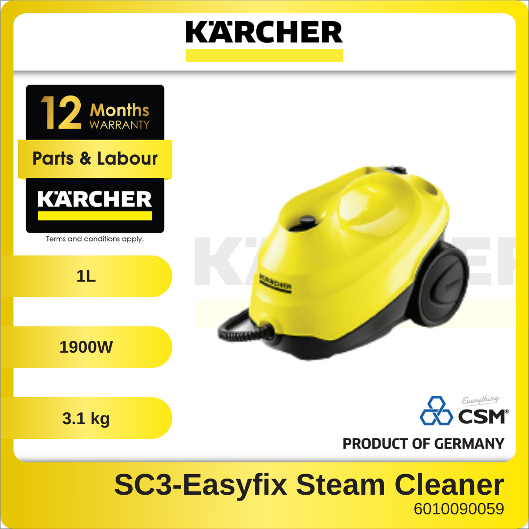 Buy Karcher SC3 EasyFix Corded Steam Cleaner (1900 W) Online in Dubai & the  UAE