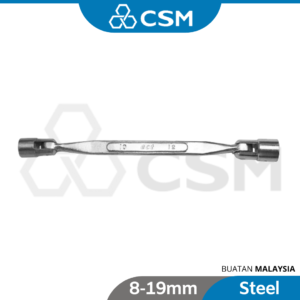 6020060573-CSM Flexible Double Socket Twin Master Wrench 8x9mm 8x10mm 10x11mm 12x13mm 14x15mm 14x17mm 17x19mm (1)