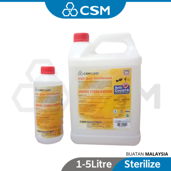 6070330153-CSM 1L 5L AQD Care Atomization Quat Disinfectant