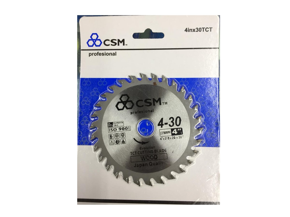 6050060066-CSM-CSB440-4inx40TCT CSM Circular Saw Blade