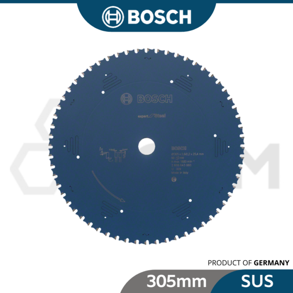 8050060060 BOSCH Expert Steel Circular Saw Blade For GCD12JL [T60, T80]