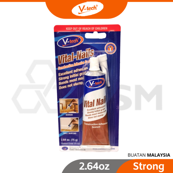 6070050080-V-TECH 75gm VT133-Beige Vital-Nails Construction Adhesive Sealant (1)