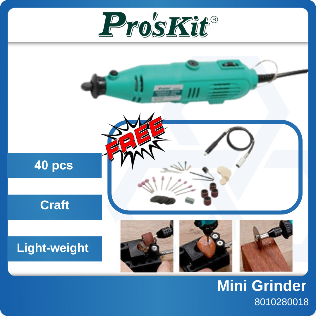 PRO'SKIT PT-55011 Mini Grinder (40Pcs) - Everything CSM
