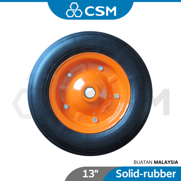 6080010031-CSM Steel Rim Solid Wheel Barrow (1)