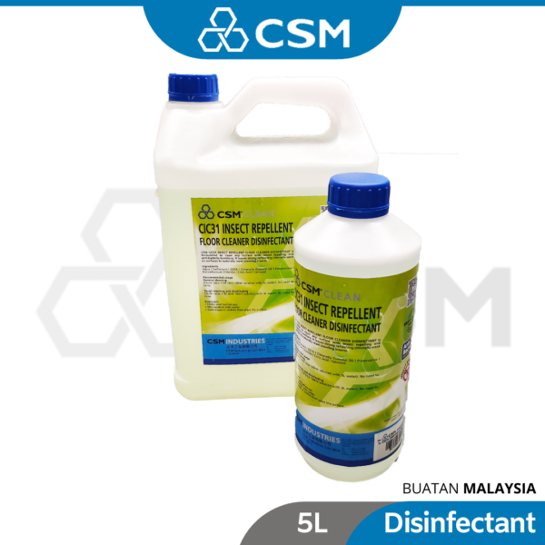 6070260104-CIC31 CSM Insect Repellent Floor Cleaner Disinfectant 1Litre 5 Litre (3)