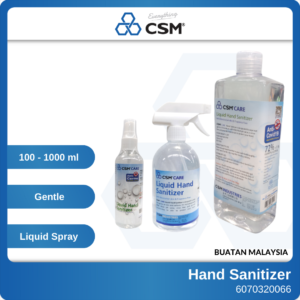 6070320068 CSM Liquid Care Hand Sanitizer 100ml 500ml 1L (9)