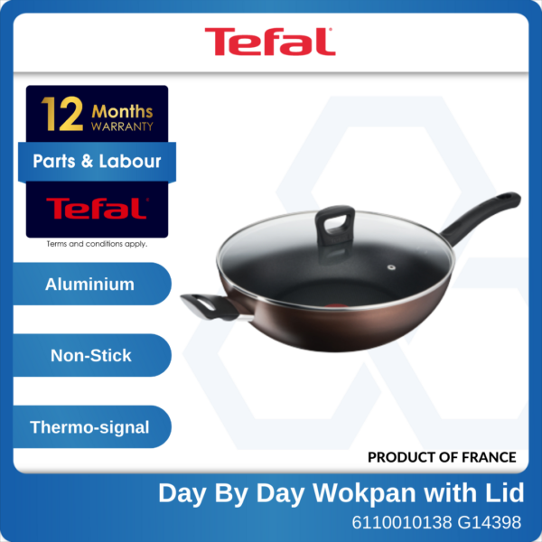6110010138-TEFAL-G14398-32cm-Cookware-Day-By-Day-Wokpan-with-Lid-1