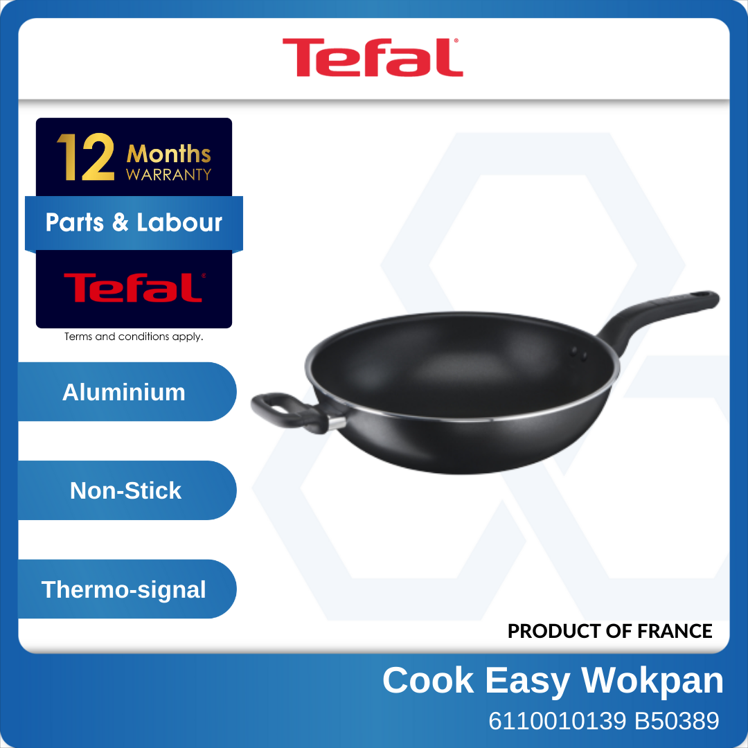 TEFAL B50389 32cm Cook Easy Wokpan - Everything