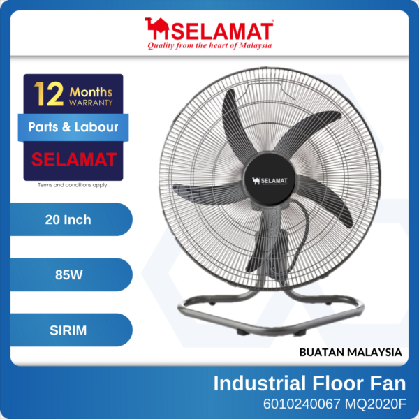 6010240067 - SELAMAT MQ-2020F 20 Industrial Floor Fan