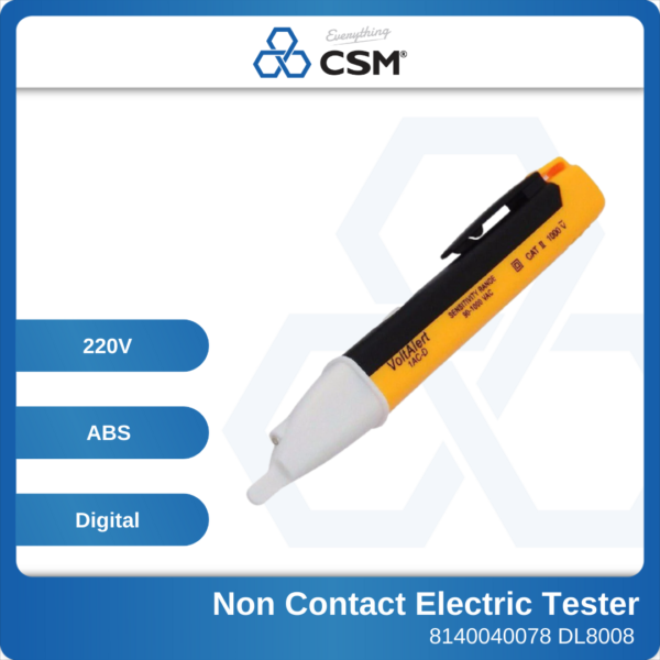 8140040078 - Deli DL8008 Non Contact Digital Electric Tester 220V (1)