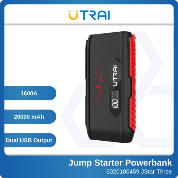 6020100459-UTRAI-1600A UTRAI JSTAR THREE Jumpstarter Powerbank 20000 mAh (1)