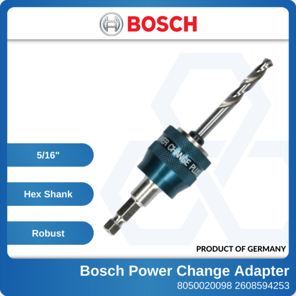 8050020098-BOSCH-Progressor 8KT516 Shaft Bosch Power Change Adapter (rp 2608584674) 2608594253 (1)