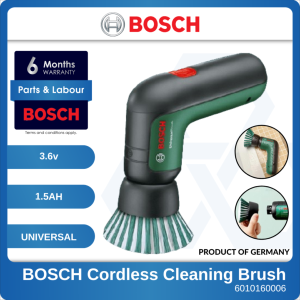6010160006 UniversalBrush 3.6V 1.5AH Bosch Cordless Cleaning Tools 06033E0050 (1