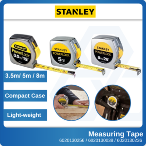 6020130256 6020130038 6020130236 STHT33158-8 3.5m 5m16ft 8m Stanley Power Lock Measuring Tape (1)