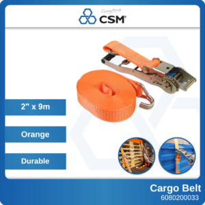 2x9M Orange CSM Cargo Lashing Ratchet Tie Down 6080200033 (1)