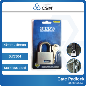 50mm Sunso SST230 PadLock 6PcBx 6080160056 (1)