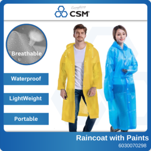6030070298 EVA-BE Waterproof Raincoat cw Windproof Hat (1)